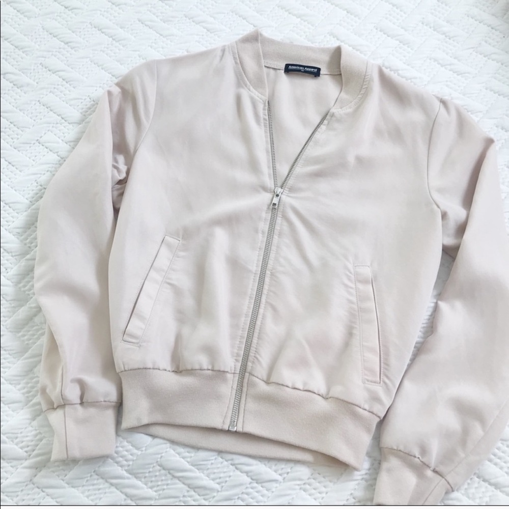 PRICE DROP! Light Pink “Members Only” Style Jacket - size XS〰